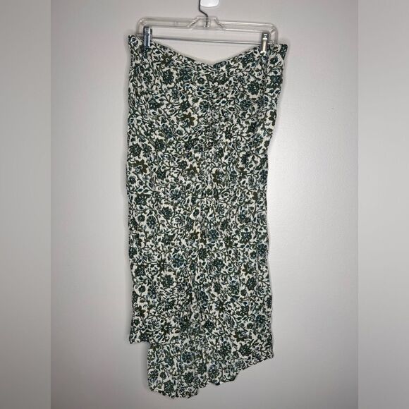 Veronica Beard Pixie Ruched Silk Midi Skirt - Picture 6 of 8